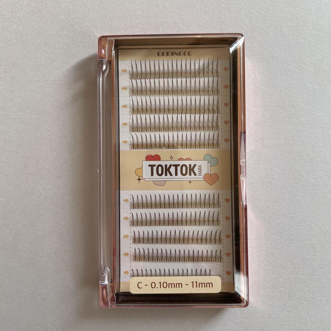 TOKTOK つけまつ毛 Cカール 0.10mm 11mm