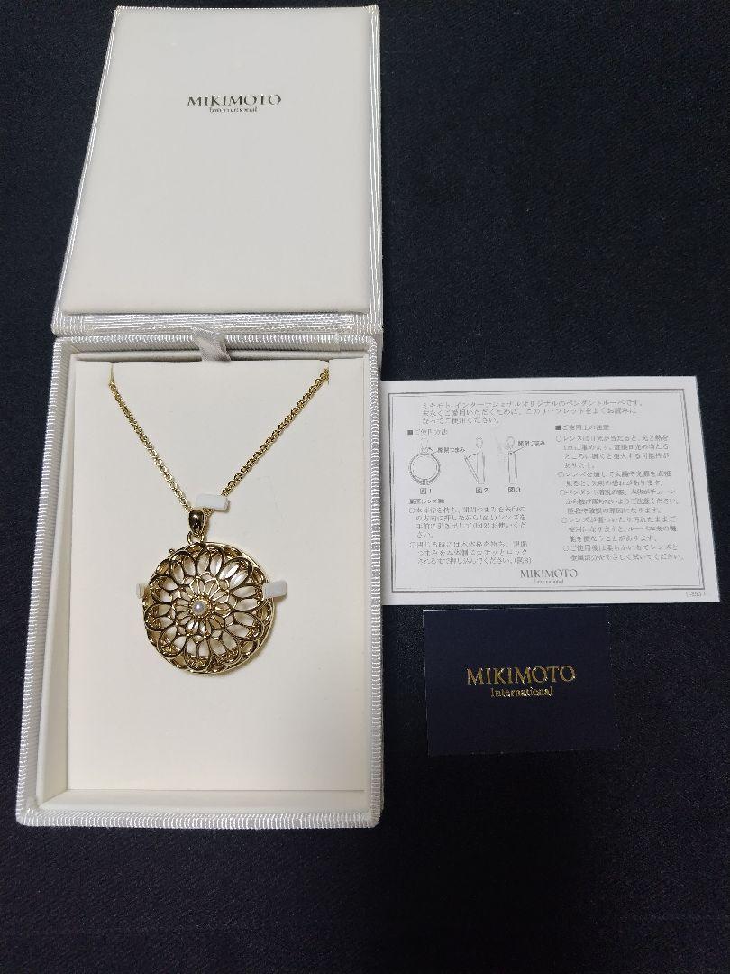 ミキモト　MIKIMOTO 　ペンダントルーペ