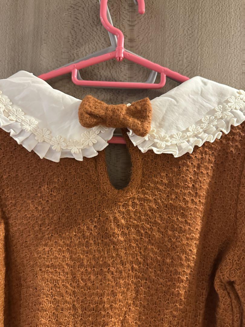 〖当時品〗LIZLISA オレンジ フリルチュニック 当時品・新品、未開封 タグ付き〗LIZLISA オレンジ フリルチュニック