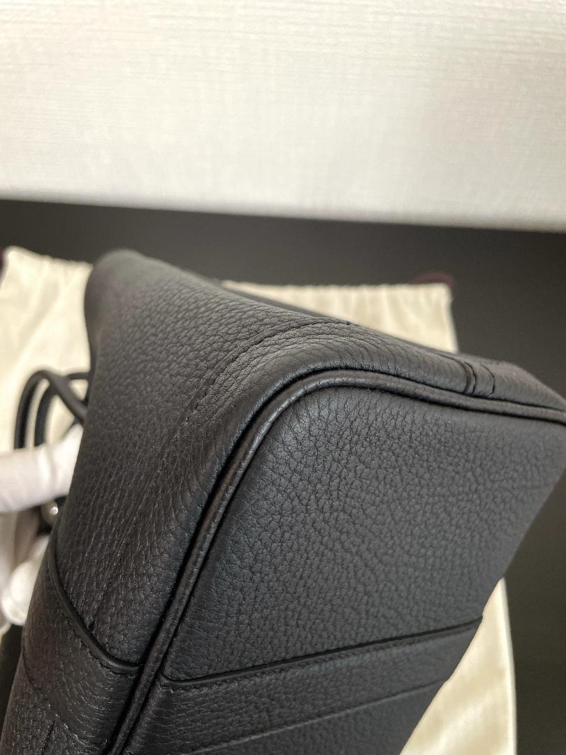 HERMES エルメス ガーデンパーティ 30TPM ブラック