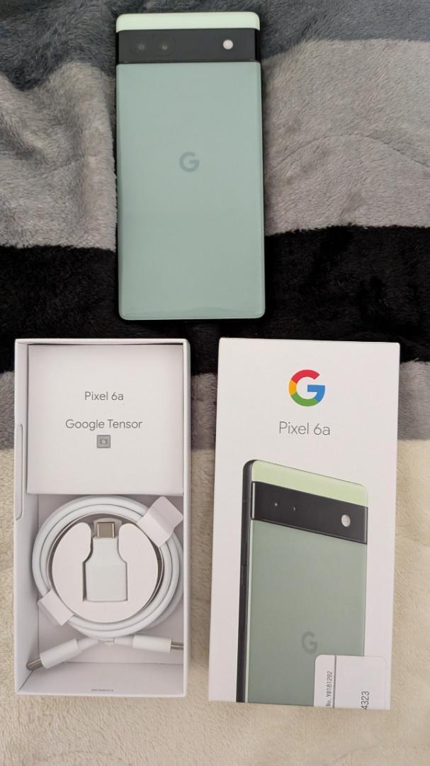 Google Pixel 6a 箱付き Google Pixel 6a 青緑色 箱付き - メルカリ