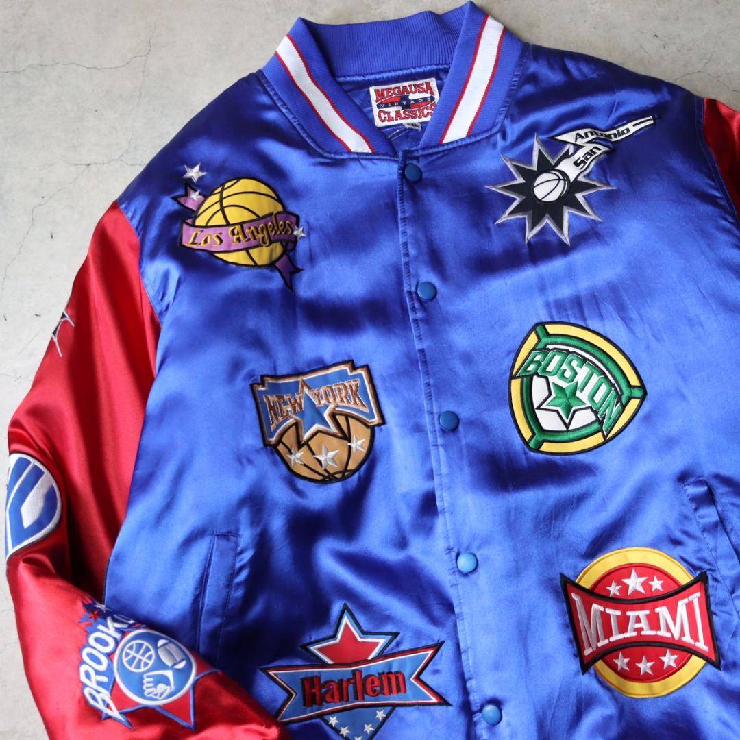 MEGAUSA VINTAGE CLASSICS ワッペン ブルゾン 4XL