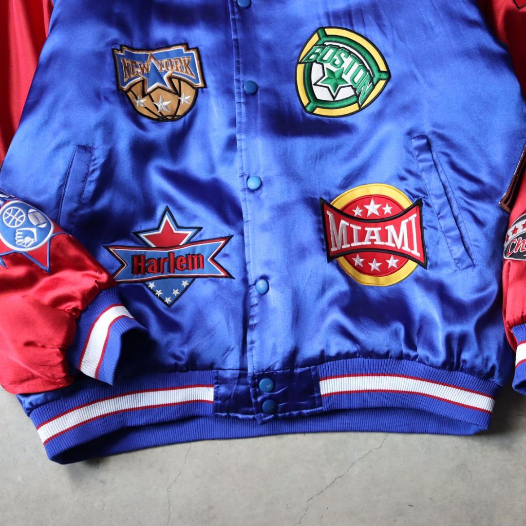 MEGAUSA VINTAGE CLASSICS ワッペン ブルゾン 4XL