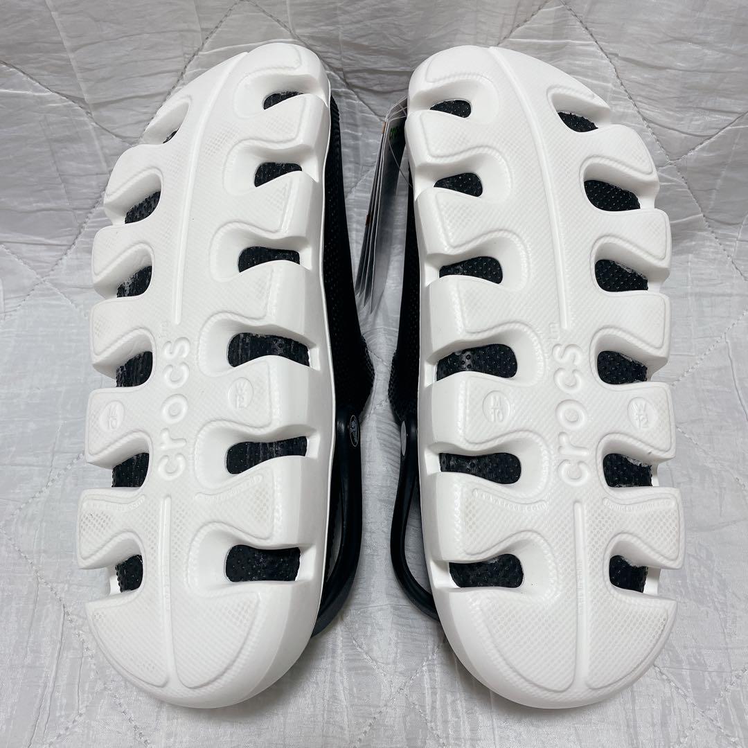 新品未使用 タグ付き crocs duet sport clog 28cm