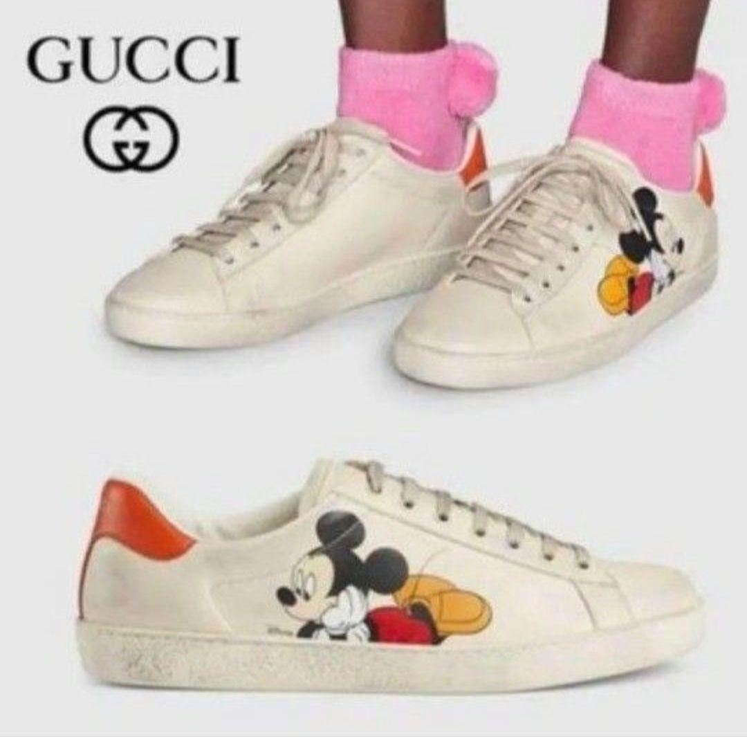 GUCCI  Disney グッチ　ディズニー　ミッキー　スニーカー　エース　9