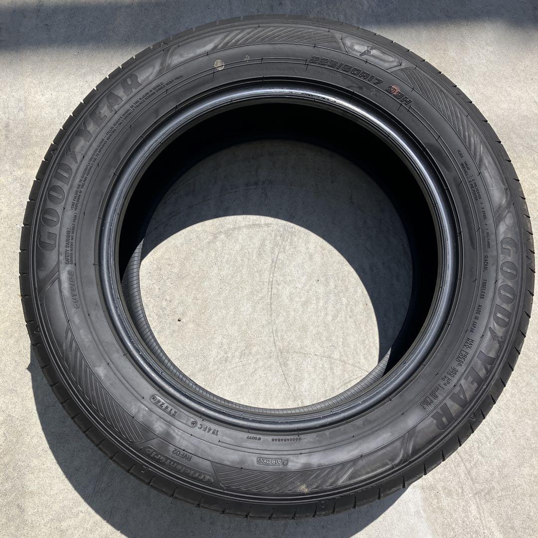GOOD YEAR 225/60R17 （2024年）タイヤ4本セット
