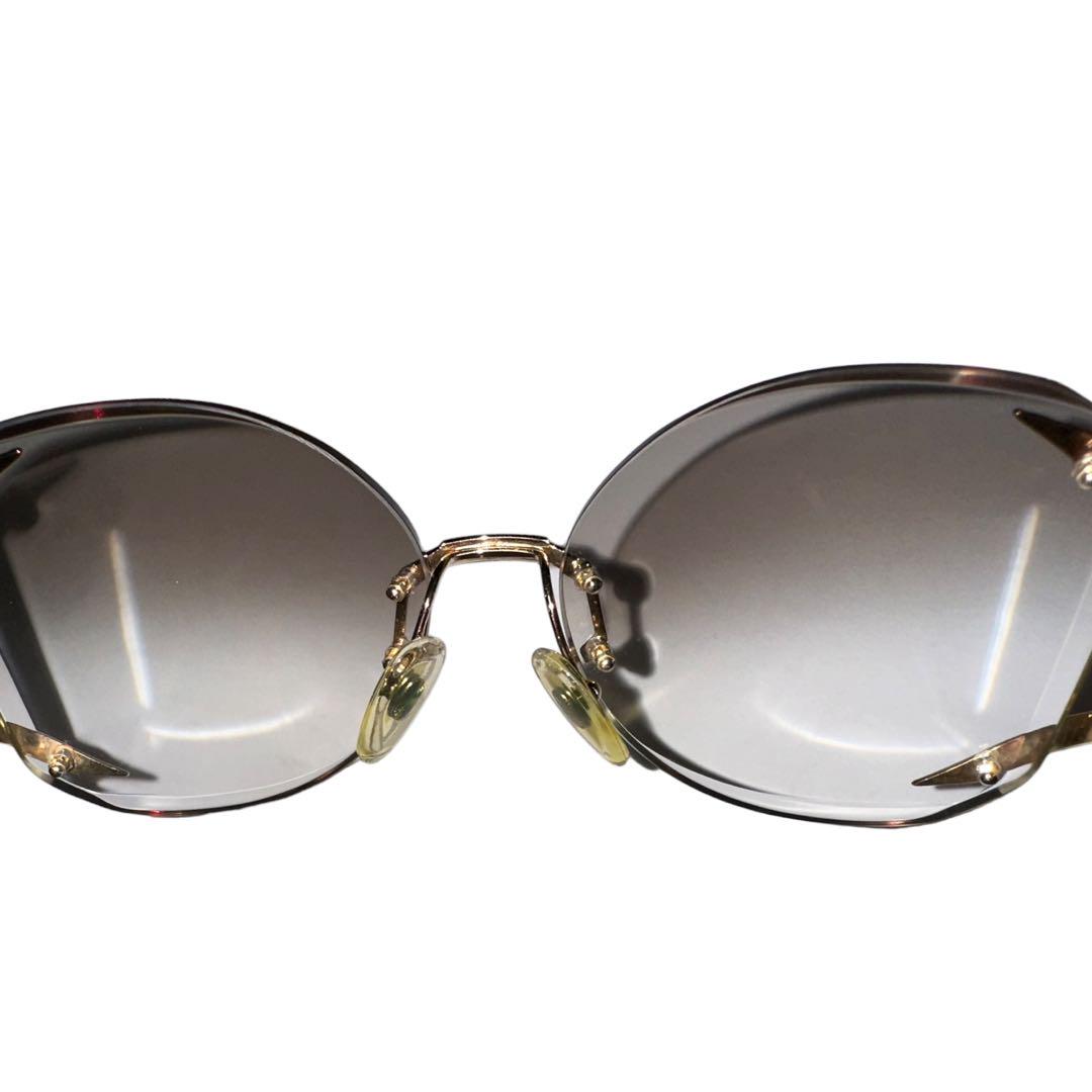 希少❤️Christian Dior メガネ リムレス サングラス