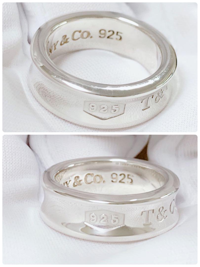 超美品 ティファニー Tiffany & Co. 1837 ナロー ワイド