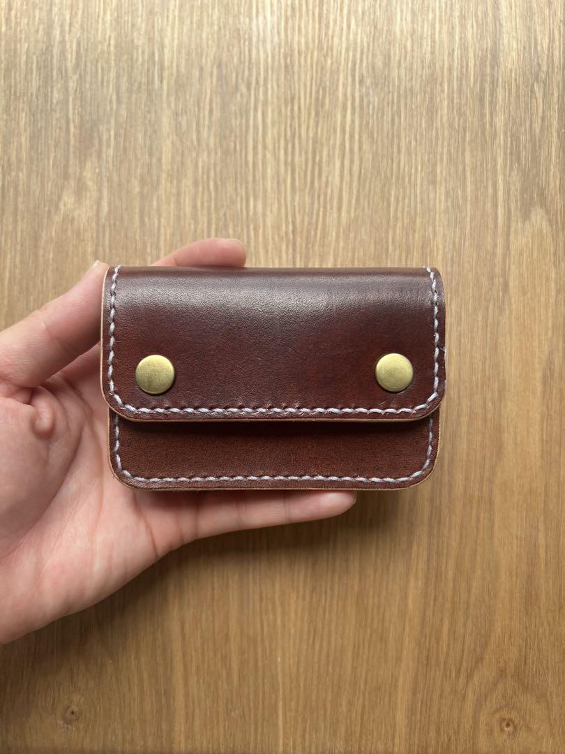 ミニ財布　姫路レザー コンパクトウォレット アメカジ ハンドメイド