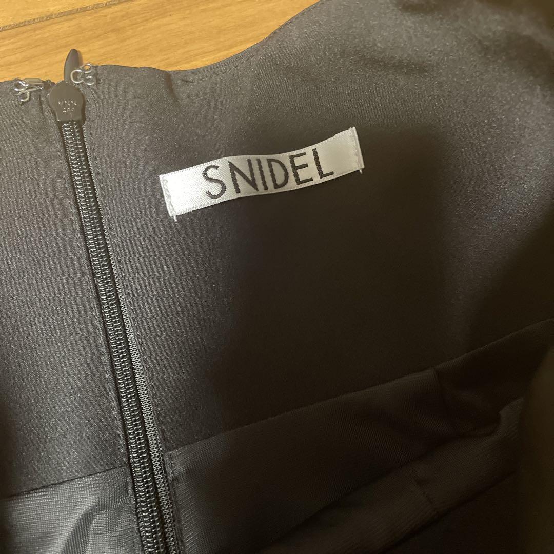 R❤︎様✩⃛ snidel フレアミニスカショーパン　黒　BLK Mサイズ