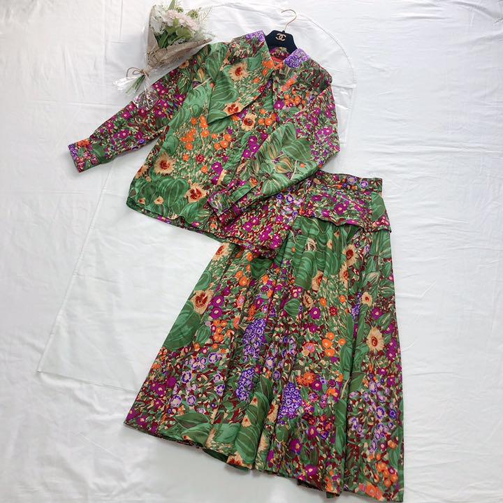 KENZO花柄セットアップ 楽天市場】Vintage KENZO ヴィンテージ オールド ケンゾー 「M