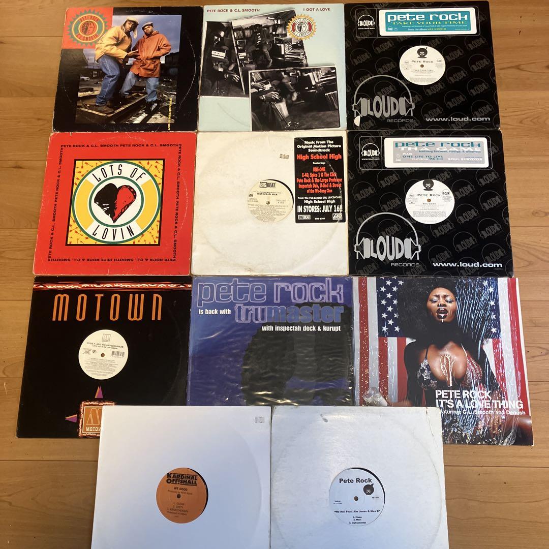 PETE ROCK&CL SMOOTHetc12inc11枚set HIPHOP