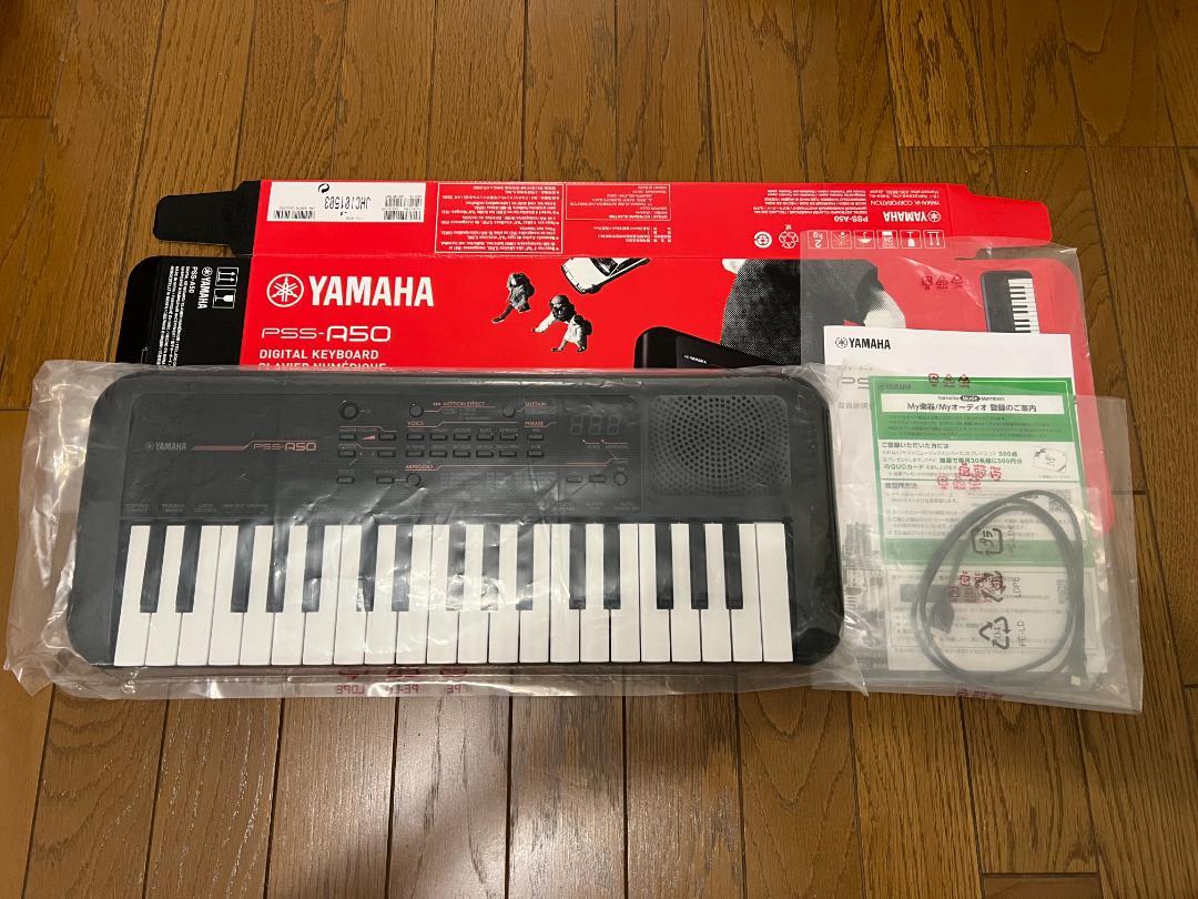 ヤマハ PSS-A50 ミニキーボード ブラック