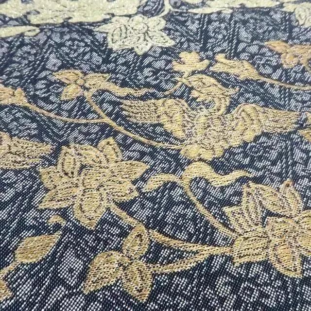 N-103 正絹 花唐草 西陣織 袋帯 着物新品、♥ WWW_OLIVIERBERNSTEIN_COM