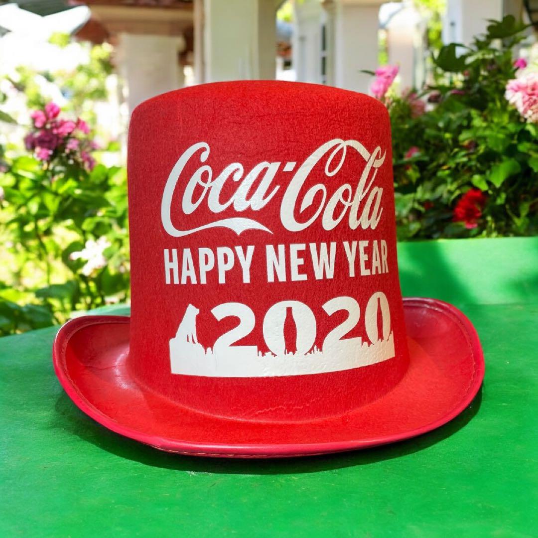 Coca-Cola Happy New Year 2020 ハット