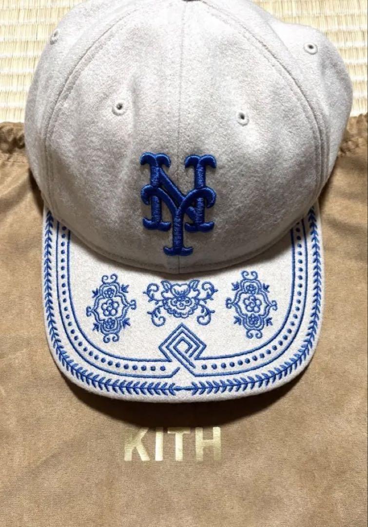 【Kith & '47】関税送料込 ニューヨーク・メッツ ロゴ キャップ KITH 47 NY Mets キャップ ニューヨークメッツ CAP - メルカリ