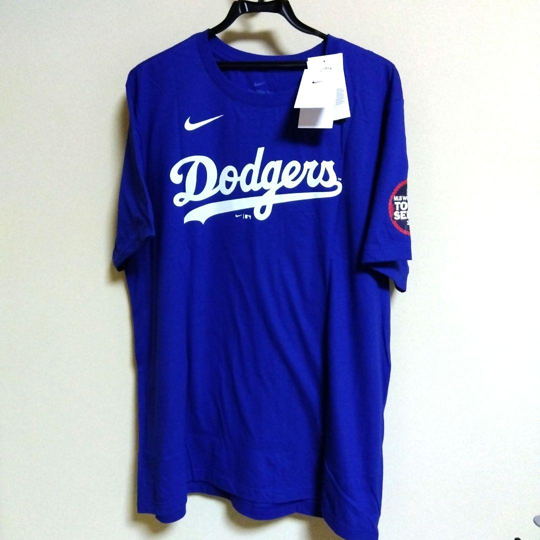 MLB 大谷翔平ドジャース半袖Tシャツ東京シリーズ2025 ナイキXL ブルー