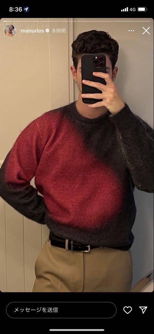 トップス Stussy Brushed Dot Sweater