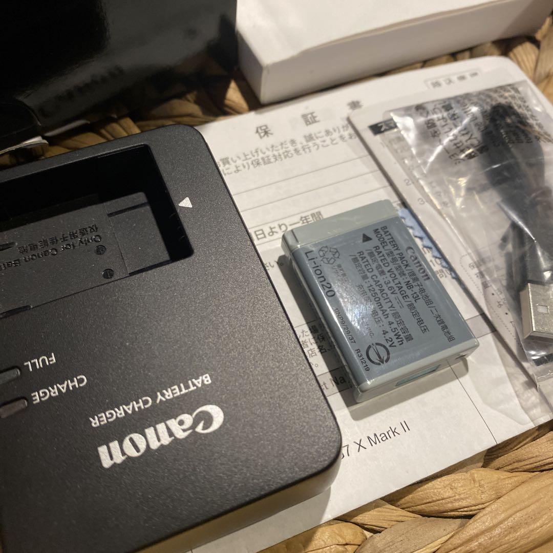 【美品】Canon PowerShot g7x markⅡ
