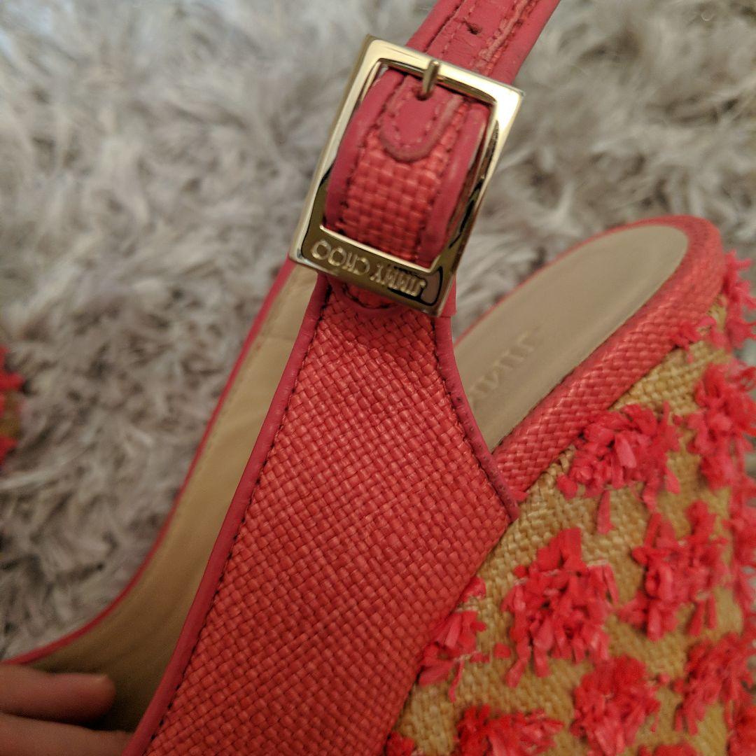 JIMMY CHOO ウェッジサンダル