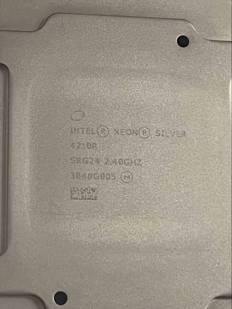 Intel Xeon W-3235 & Silver 4210R CPUセット - メルカリ