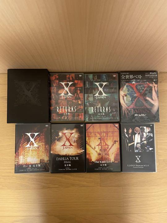 XJAPAN／ツアーパンフ1冊、LIVE DVD 2枚 X JAPAN伝説のラストLIVE DVDが中古で入荷しました!! : ディスク