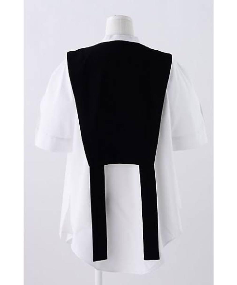 未使用タグ付 ENFOLD VEST-LAYERED TOPS ホワイト エンフォルド VEST LAYERED TOPS - メルカリ