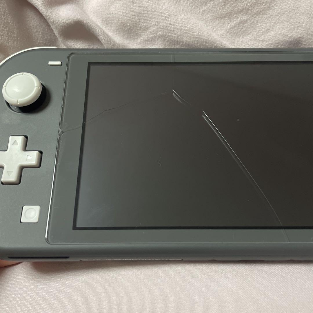 ジャンク品 Switch liteグレー