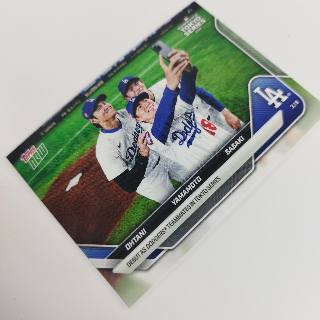Topps Now 大谷翔平 佐々木朗希 山本由伸 ショートプリント f2Oq