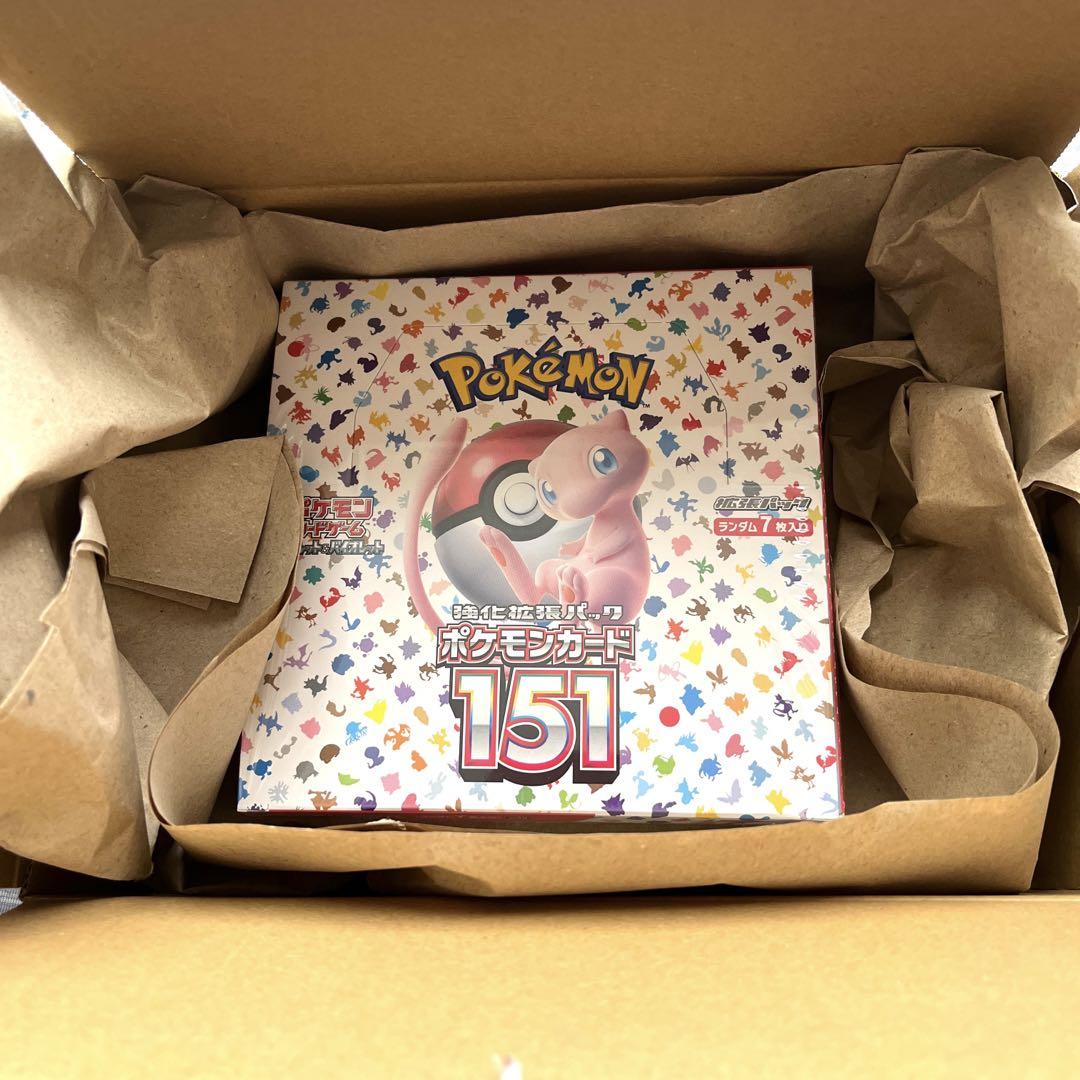 ポケモンカード151 BOX 未開封シュリンク付き 販売数No.1 ポケモン
