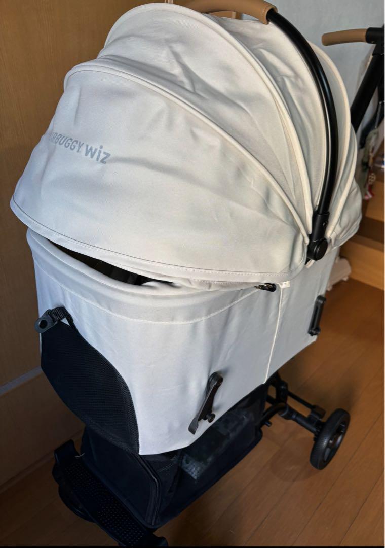 美品　AIRBUGGY エアバギー　WIZＸ　パールホワイト