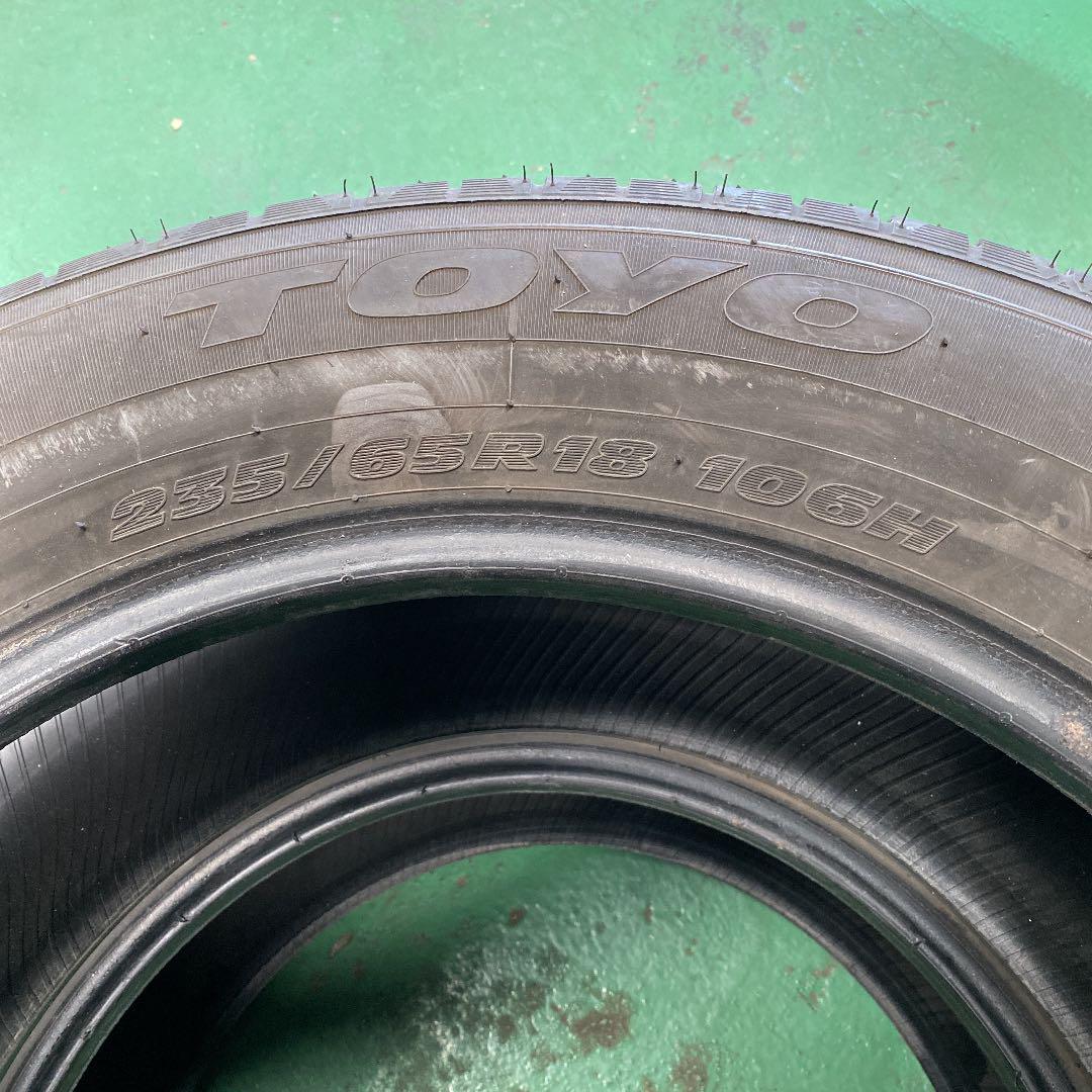 最新品在庫 TOYO 235 65R18 106H タイヤ 2個 xwkCa-m94081365162 日本製国産