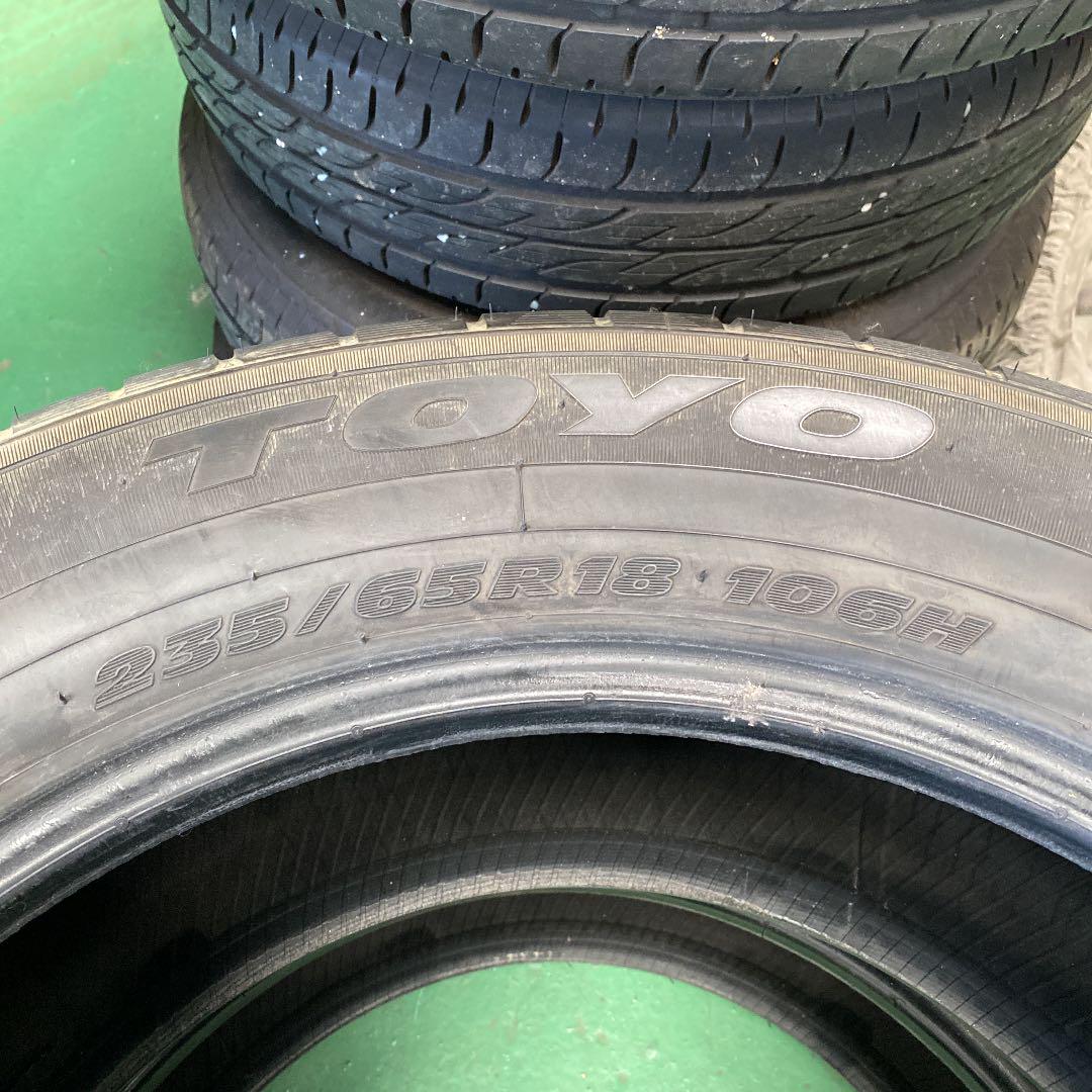 最新品在庫 TOYO 235 65R18 106H タイヤ 2個 xwkCa-m94081365162 日本製国産