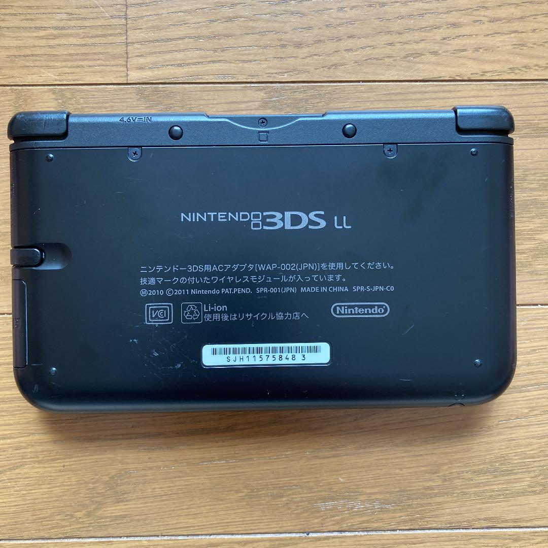 までの〃 ニンテンドー3DS ブラック 充電器付き RczOV-m94082006661 LL ▆ゲーム