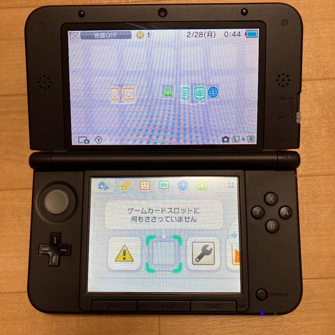 までの〃 ニンテンドー3DS ブラック 充電器付き RczOV-m94082006661 LL ▆ゲーム