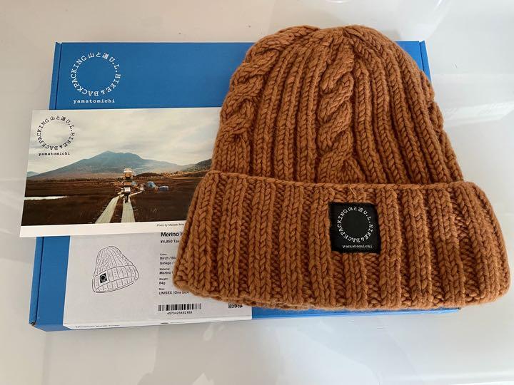 ［新品］山と道 メリノキャップMerino knit cap