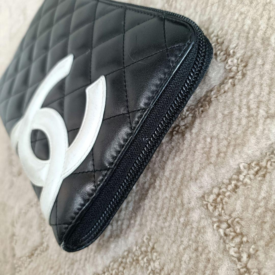 CHANEL キルティング 長財布 正規品 CHANEL ブラック キルティング 長財布zg - メルカリ