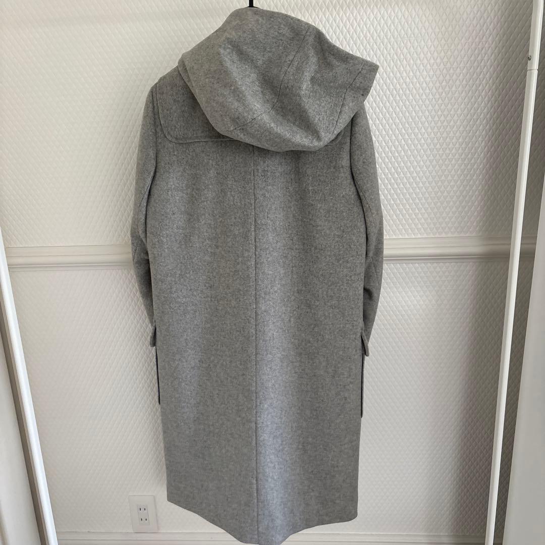 theory luxe グレー ダッフルコート フード付き theory luxe グレー ダッフルコート フード付き