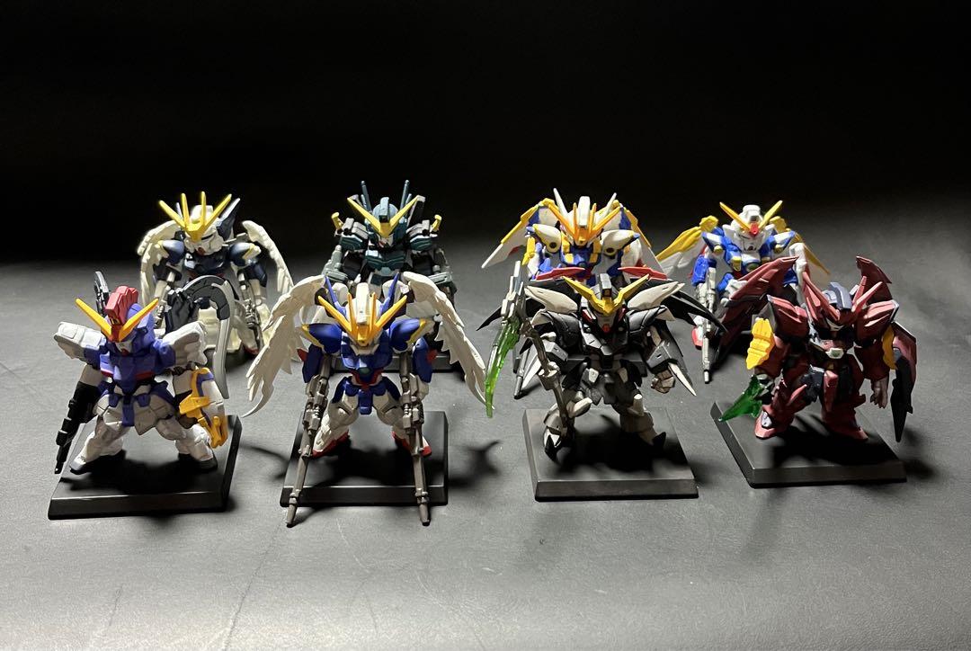 ガンダムコンバージ　ガンダムウイング8体セット