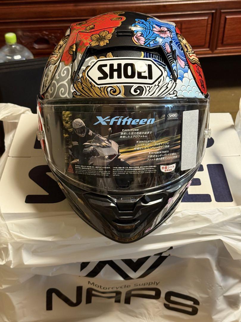 SHOEI X-Fifteen Marquez Motegi5 新品未使用