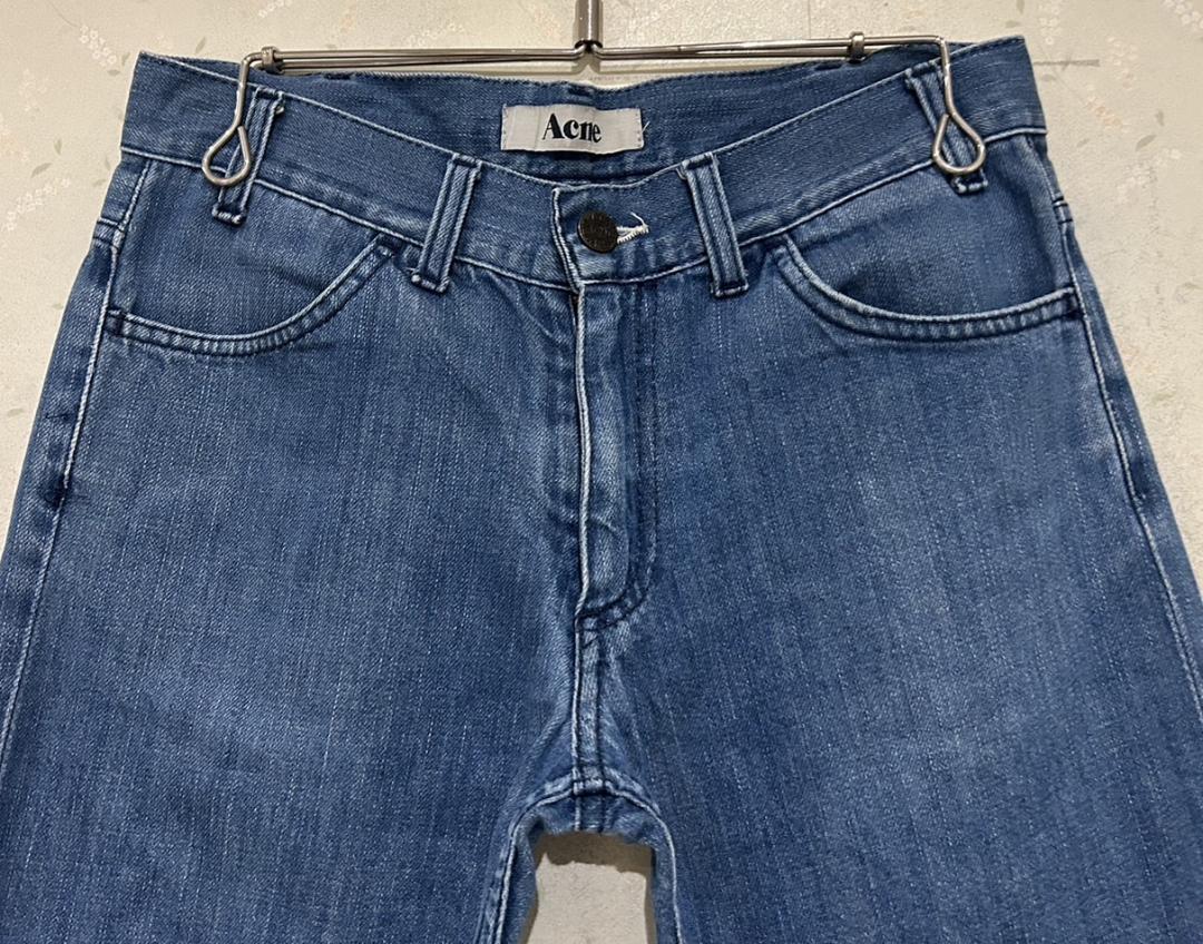 *アクネ Acne ブーツカット フレア デニムパンツ 29/32 画像3