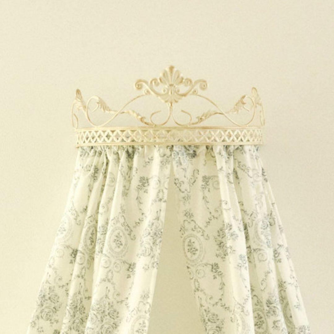 salut! 【antique】 ベッドクラウン