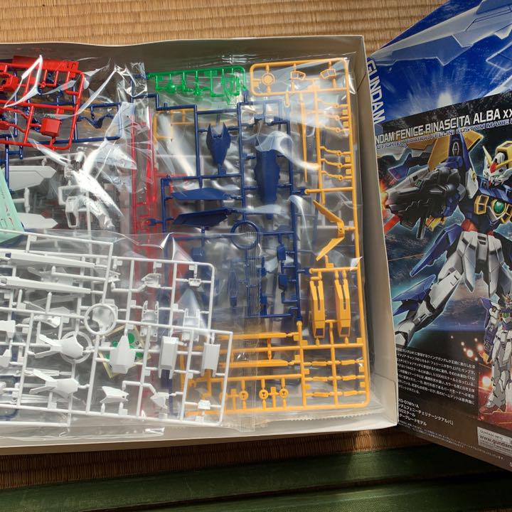 ブルー系史上最も激安 MG ガンダムフェニーチェリナーシタ アルバ 大阪売り出し MG プレミアムバンダイ限定 ガンダムフェニーチェリナーシタアルバ プラモデル