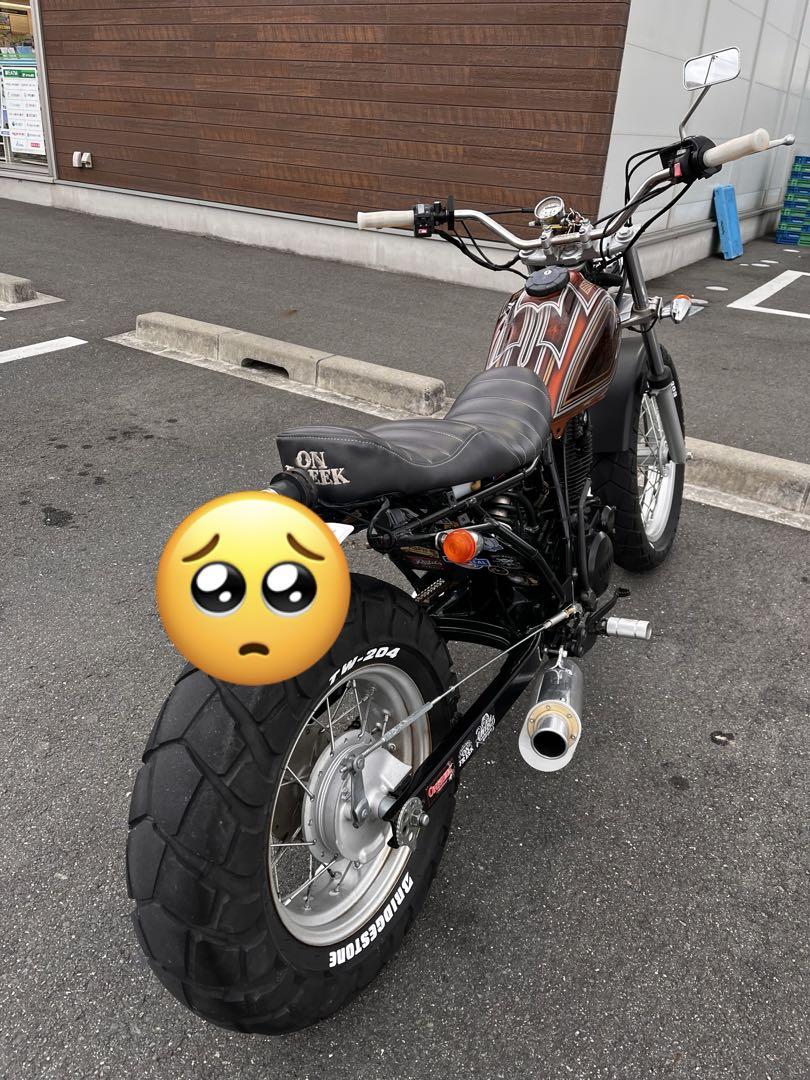 TW225タンク（カスタムペイント）