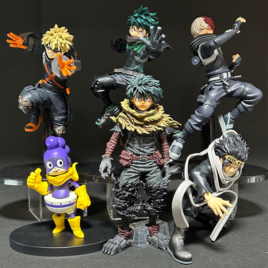 僕のヒーローアカデミア フィギュア まとめ売り デク 爆豪 凍焦 相澤消太 峰田