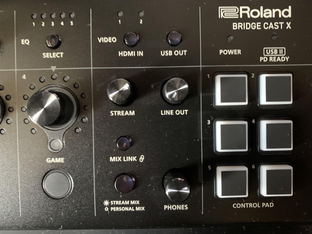 ゆらりん出品 ブリッジキャスト ローランド Roland - BRIDGE CAST | Dual Bus Gaming Mixer