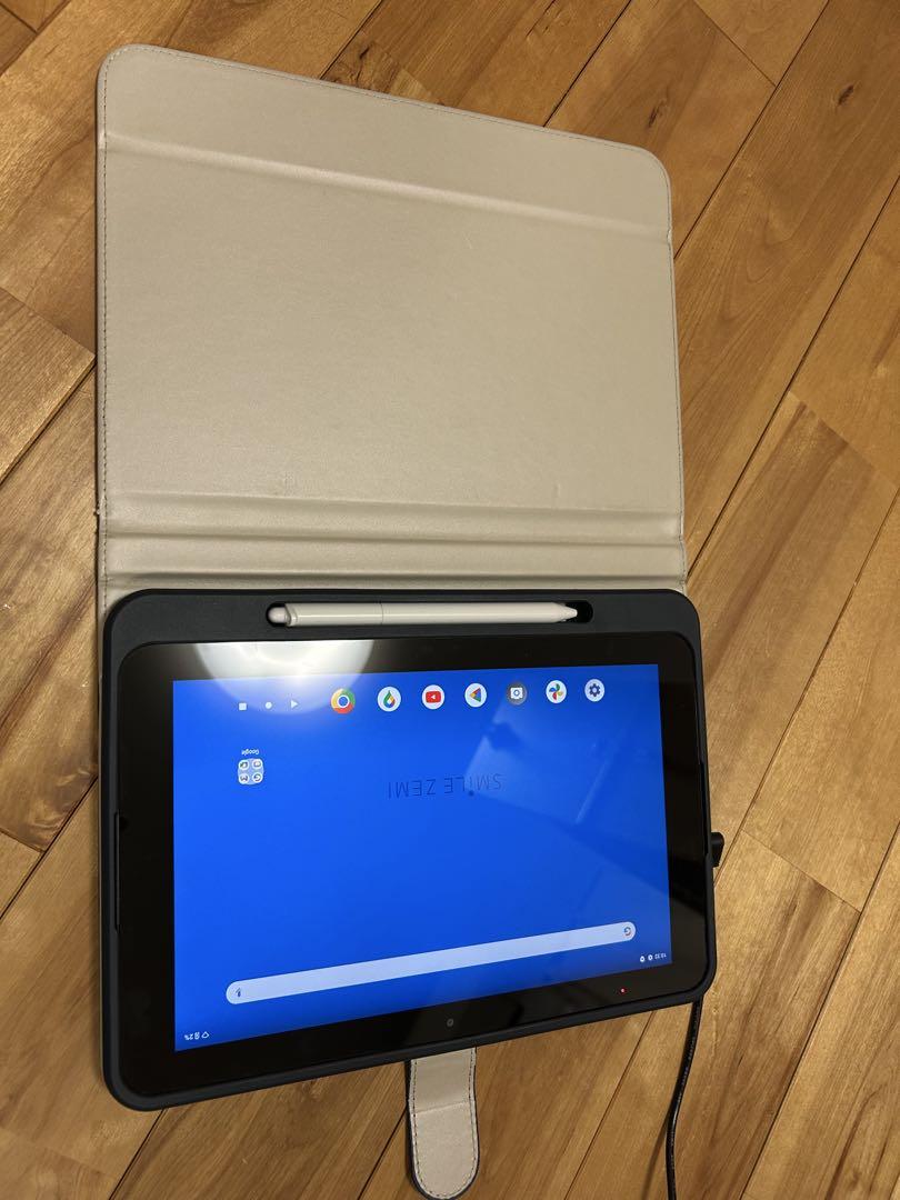 スマイルゼミ Androidタブレット 本体 カバー、充電器、タブレットペン