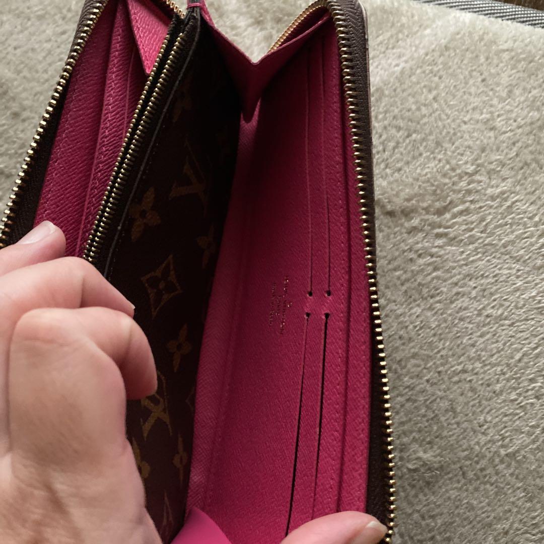 Louis Vuitton ポルトホォイユクレマンスフラワーモノグラフ ルイヴィトン モノグラム ポルトフォイユクレマンス フラワー