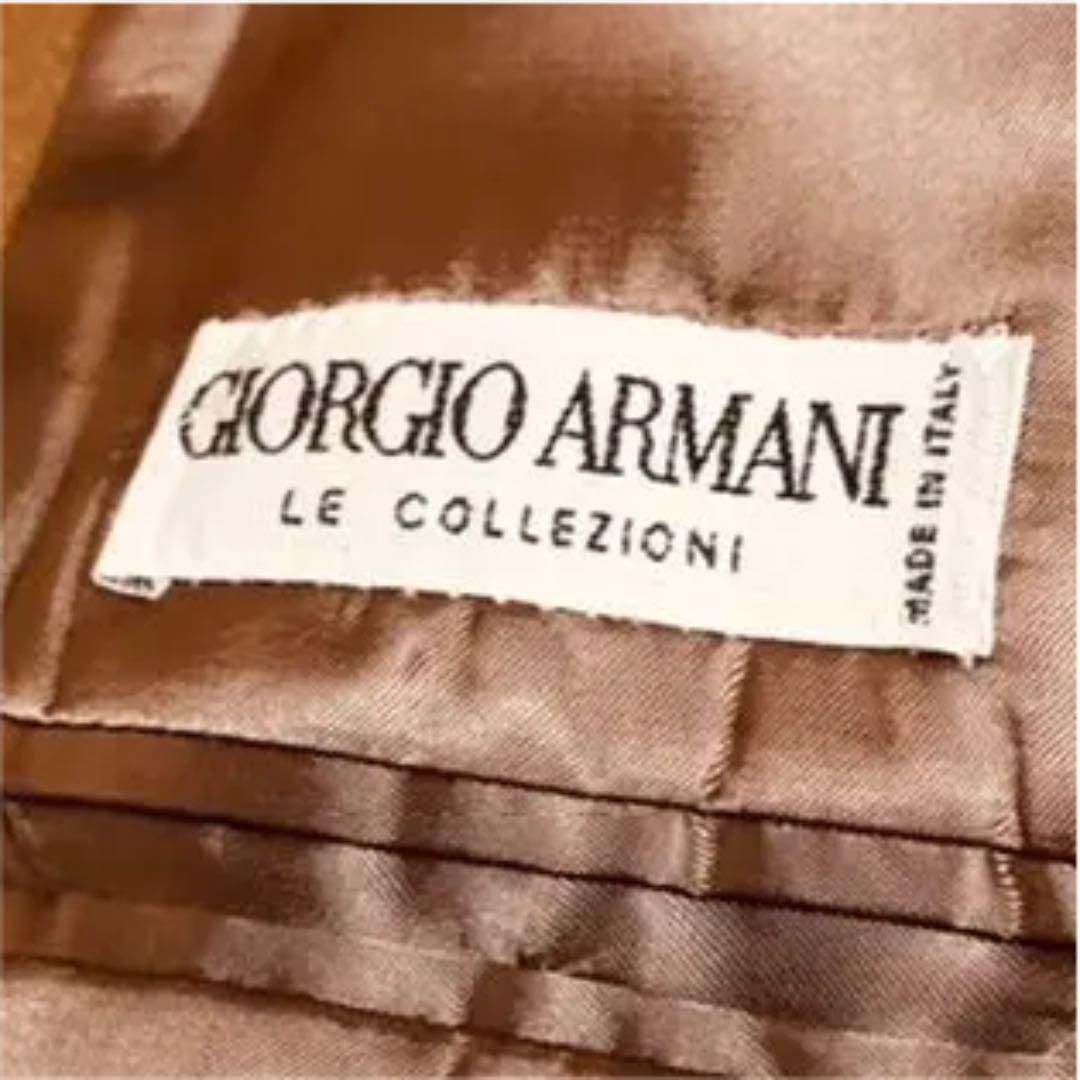 GIORGIO ARMANI　チェスターキャメルロングコート