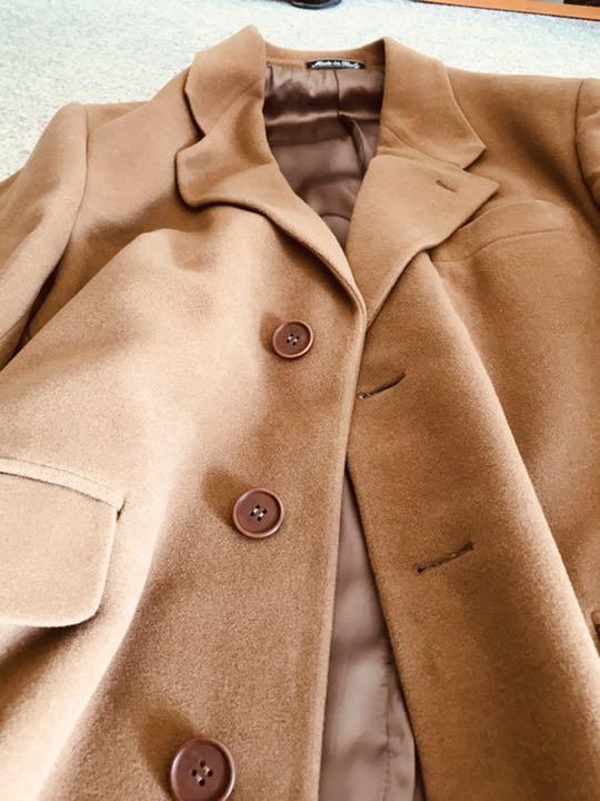 GIORGIO ARMANI　チェスターキャメルロングコート